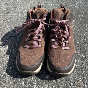 Skechers - Womens:Trego - Trail Kismet Hiking Boots, Color Brown/Multi